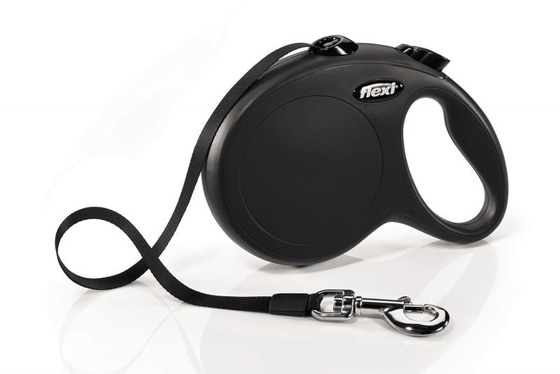 Flexi Retractable Leash Classic 5 Meter, Tape Leash