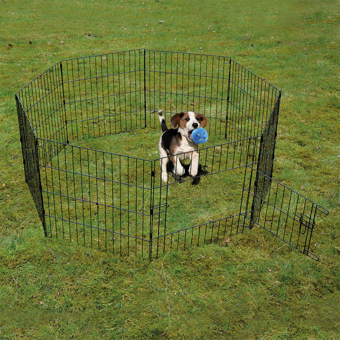 Puppy pen with cover net