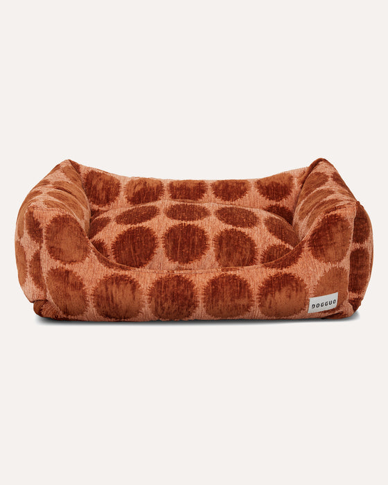 Dogguo Hundekorb Dot - Mokka/Braun