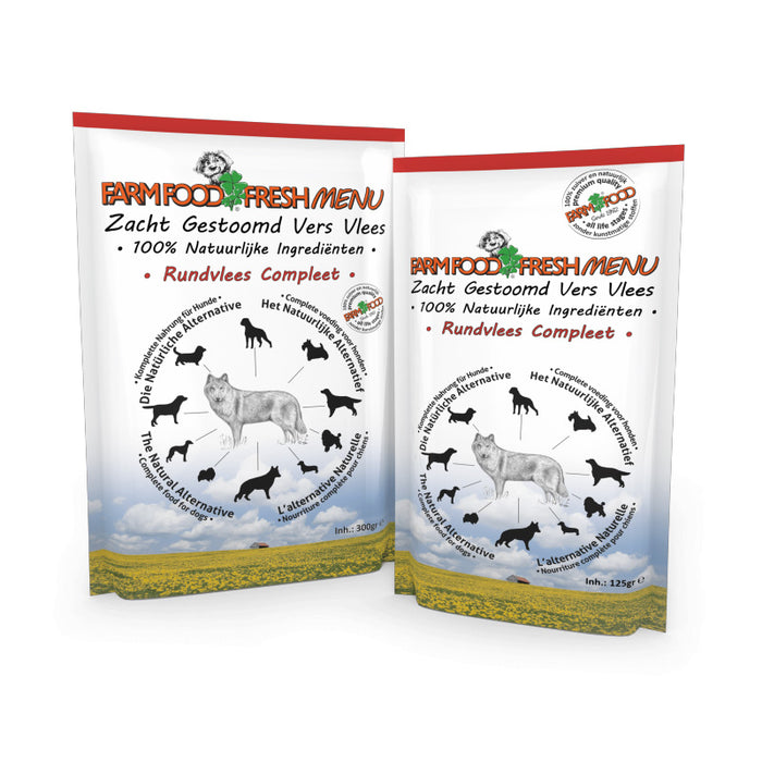 Farm Food Fresh Menu Beef Complete (gently steamed)