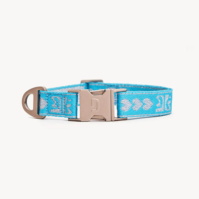 DOGGUO Collare - stampa - blu