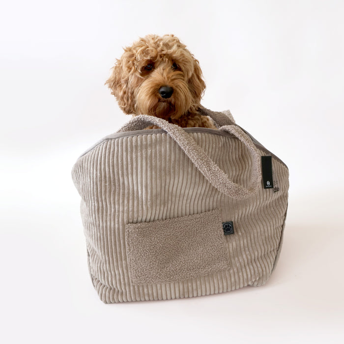 Dog travel bag taupe Petlife Overseas