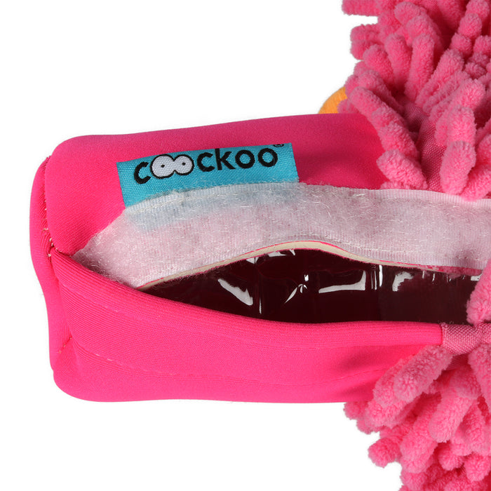 Coockoo Oohoo bottle squeaker Roze
