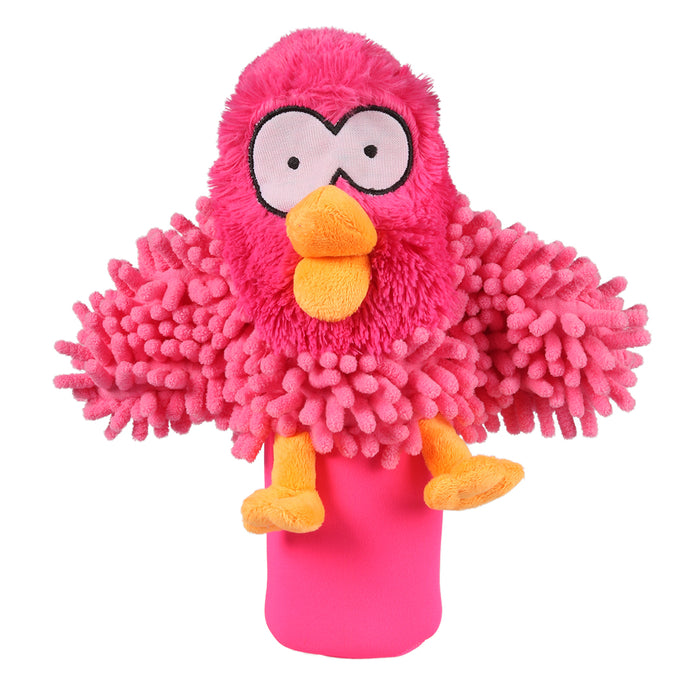 Coockoo Oohoo bottle squeaker Roze