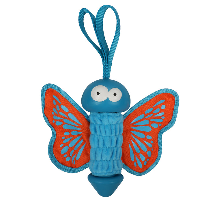 Coockoo Lilly rubberen vlinder Oranje