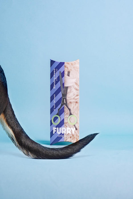 Trimscharen voordeelpakket recht, gebogen en effileer Furry Original