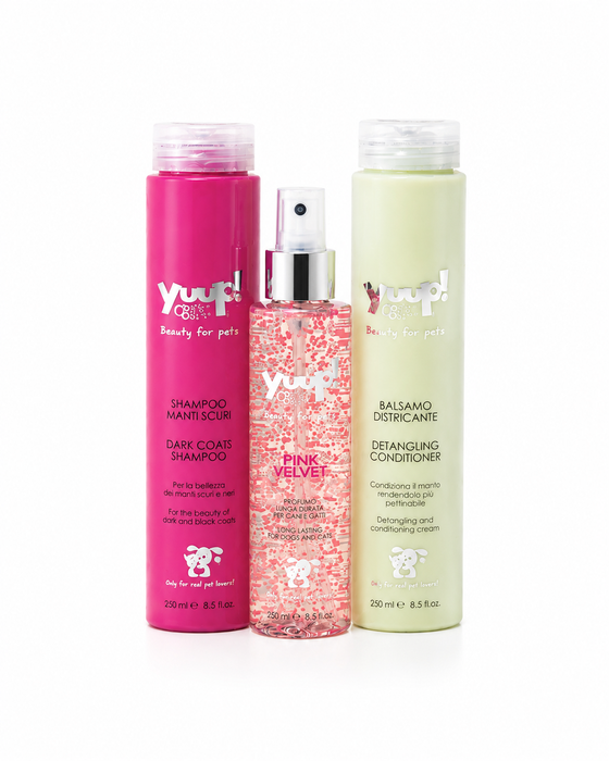 Yuup! Vachtverzorgings pakket Dark Coat
