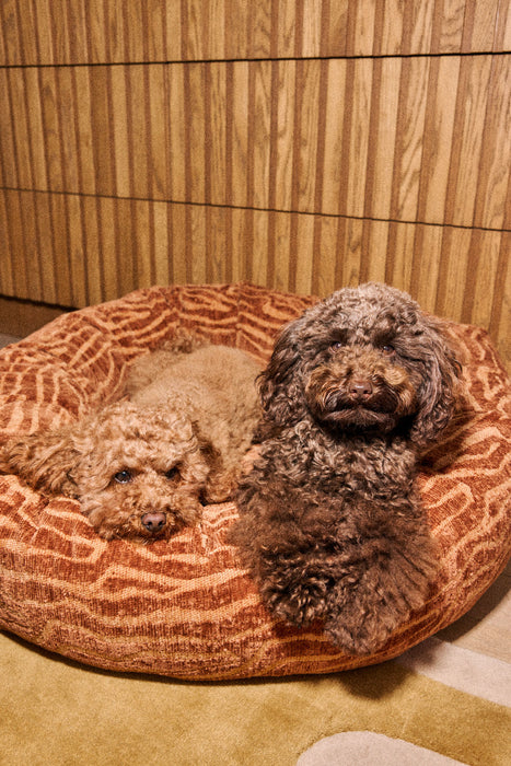 Dogguo donut hondenmand Ethnic Beige/Bruin