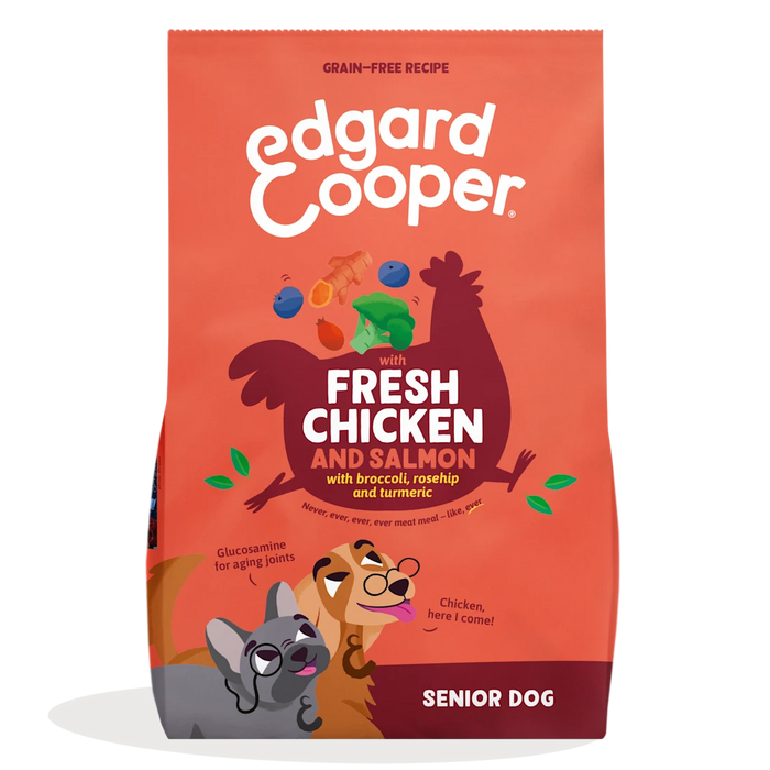 Edgard & Cooper Senior Hondenvoer verse Kip en Zalm