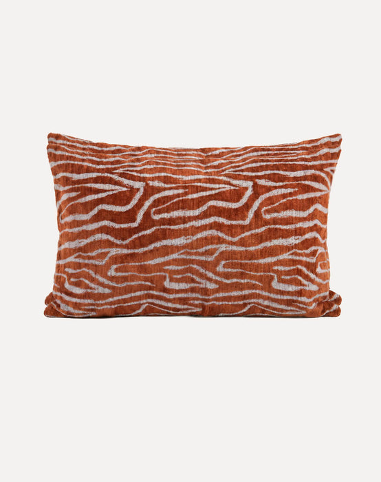 DOGGUO interieur kussen ethnic Bruin/Blauw