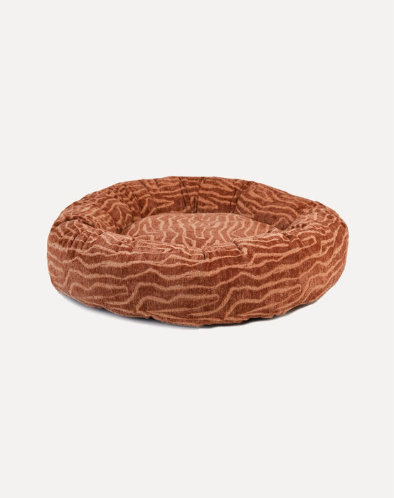 Dogguo donut hondenmand Ethnic Beige/Bruin