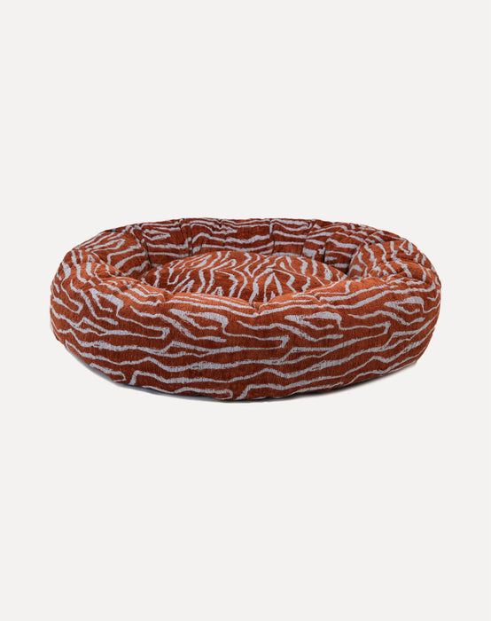 Dogguo donut hondenmand Ethnic Bruin/blauw
