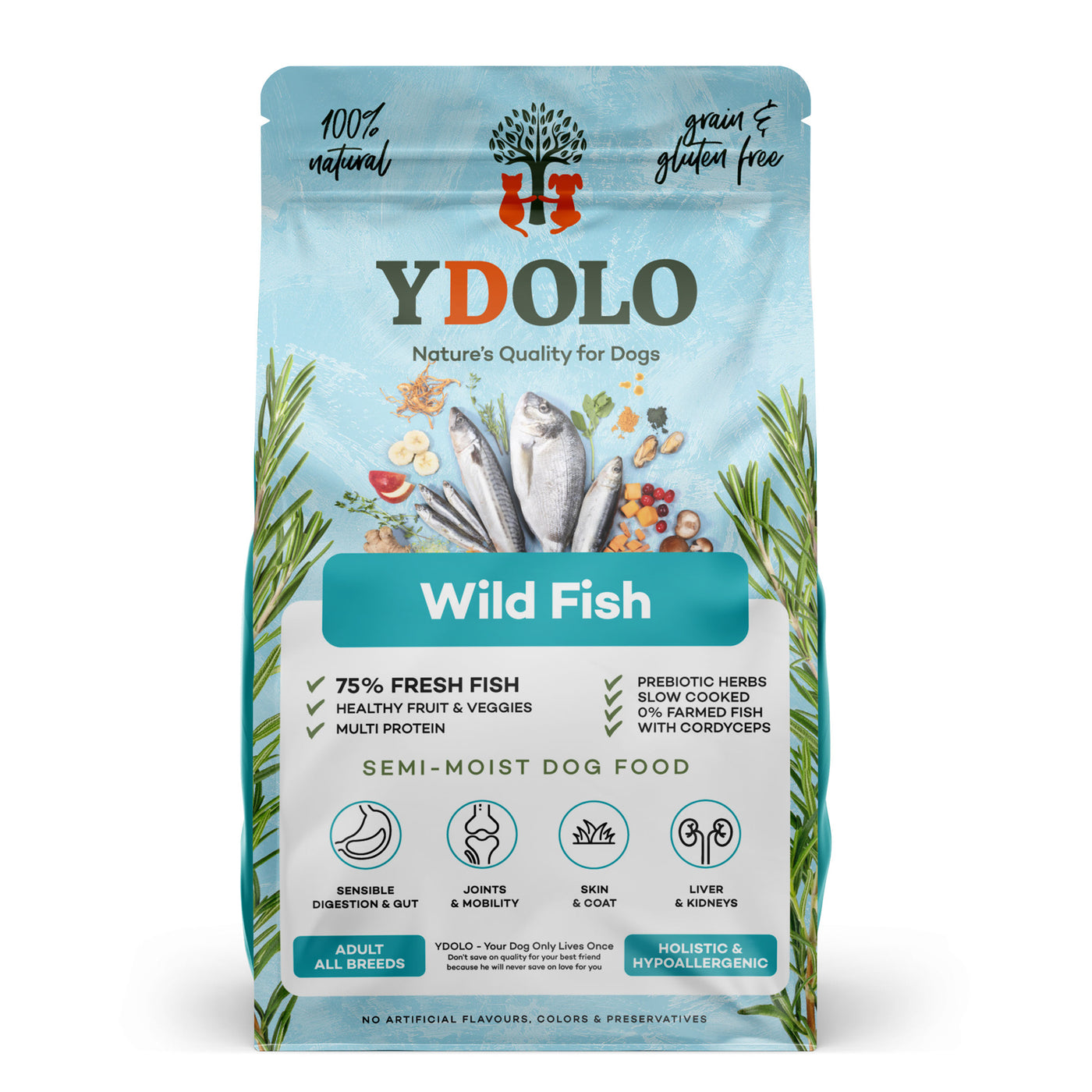 Ydolo Healthy & Pure Wild Fish — Doodle-essentials.nl