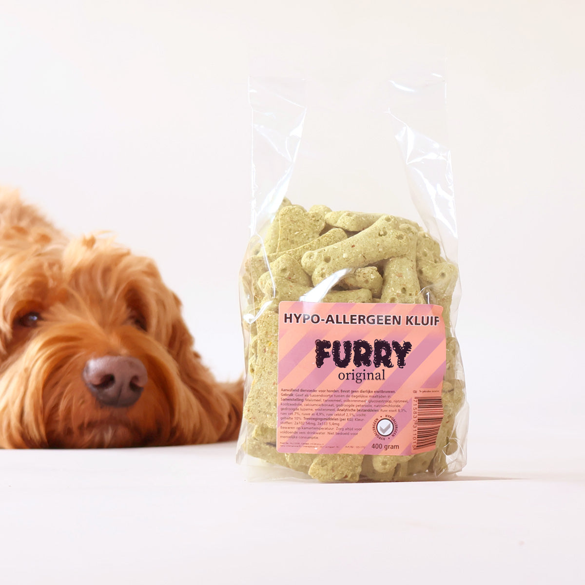 Furry Original Hypo-Allergeen Kluif voor honden | Doodle Essentials ...