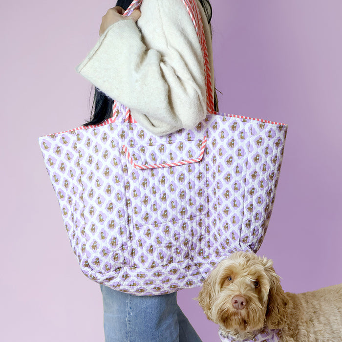 Doodle print oversized tas Studio Brai x Furry Original