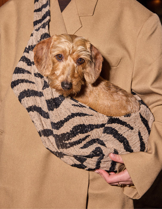 Dogguo draagzak zebra